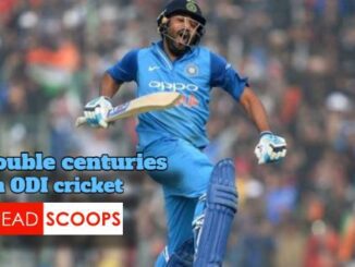 Complete Men's ODI Double Centuries List