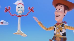 Forky is a new character in the Toy Story 4 movie