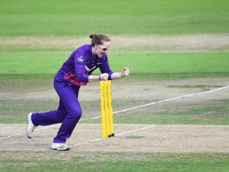 Kristie Gordon took 3 wickets in this Group A WWT20 match
