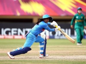 Mithali Raj scores a fifty in the ongoing Women's WOrld T20 against Pakistan