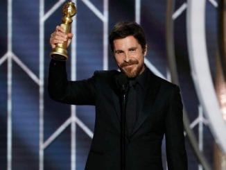 CHristian Bale wins the best actor in a drama film in the 2019 GOlden GLobe awards