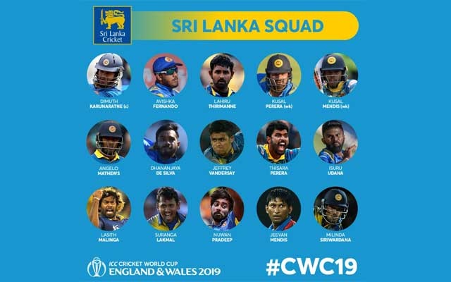 ICC World Cup 2019 - Sri Lanka Team Preview