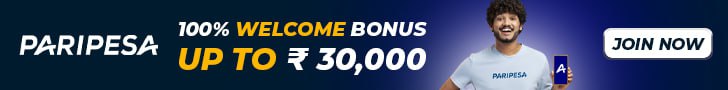 Paripesa sports welcome bonus