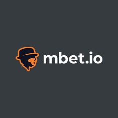 Mbet.io logo - top sports betting websites in India