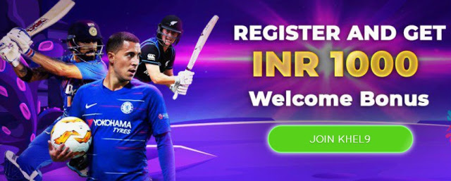 Register and play on Khel9 