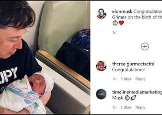 Elon Musk and Grimes Welcome Son 'X Æ A-12 Musk'