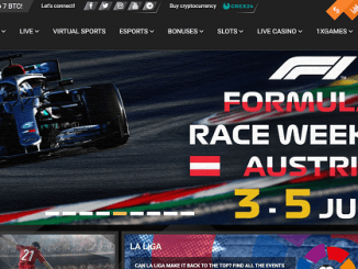 Bet on 2020 Austrian Grand Prix on 1xBit!
