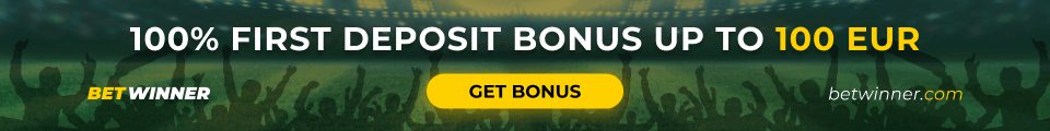 Betwinner banner - 100% first deposit bonus