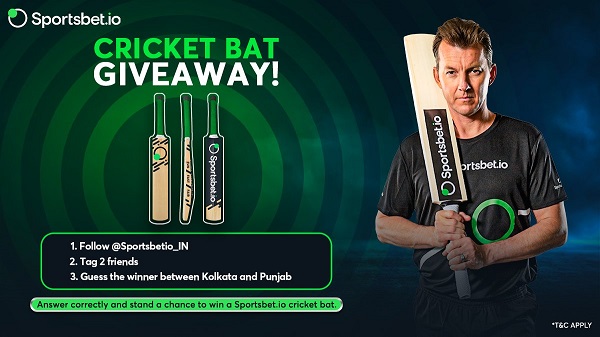 IPL 2020: FREE Bat Giveaway on Sportsbet.io