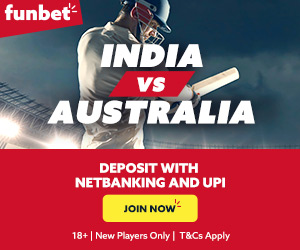India vs Australia sports betting on Funbet