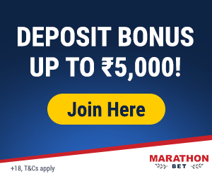 Sign-up to Marathonbet India for an INR 5,000 bonus
