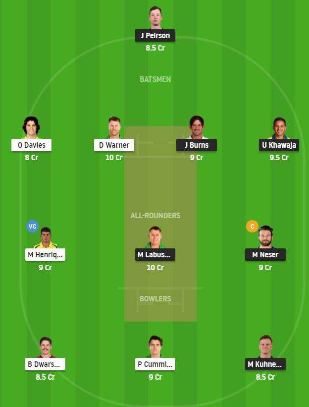 QUN vs NSW Dream11 Team - Aussie ODD 2021