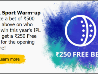 10CRIC: Claim ₹250 Free Bet for IPL 2021 Match 1