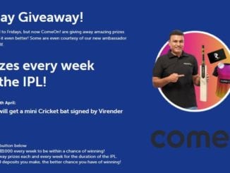 Giveaway: 3 FREE Signed Bats From Virender Sehwag