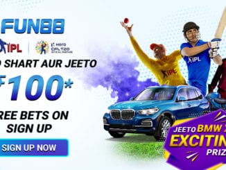 IPL 2021 - Rs.100 Free Bet for New Fun88 Users!