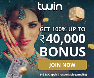 Twin Indian Casino - Claim ₹40,000 Welcome Bonus
