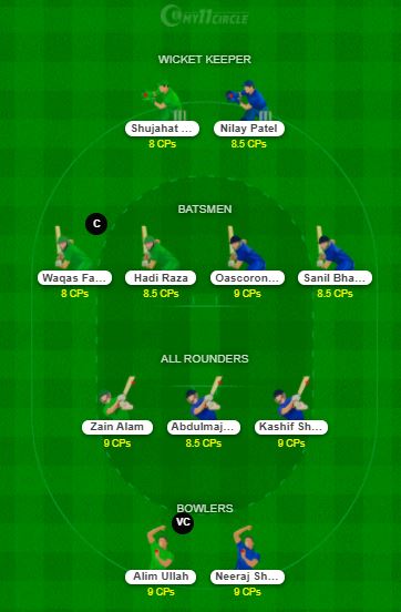 BUW vs DB Dream11 Team - Krefeld T10 2021