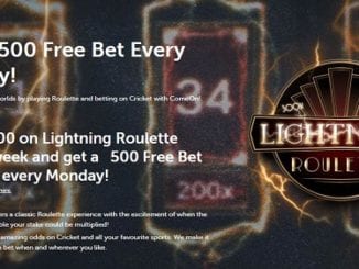 Get ₹500 FREE Every Monday in Lightning Roulette