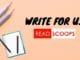Write For Us - Read Scoops