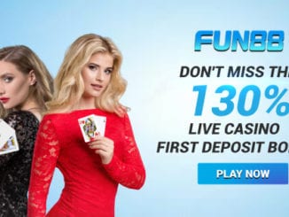 Claim 130% Welcome Bonus on Fun88 Casino