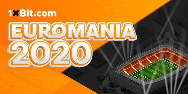 Play 1xBit EuroMania 2020 Lottery and Win Upto 3 BTC!