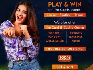 Register For Rs.100 FREE BET on Fairplay Club