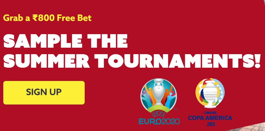 Funbet - €10 FREE Bet for Euro 2020, Copa America