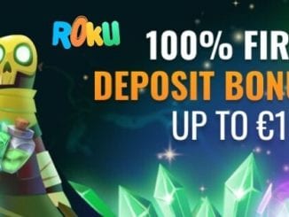 100% Bonus Up To ₹7,500 on Roku Casino