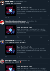 Reactions to GTA VI fake