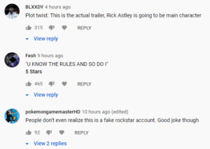Reactions to GTA VI rickroll