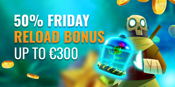 Claim Roku Casino Bonus of 50% Every Friday