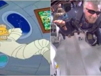 Did Simpsons Predict Richard Branson Being in Space?