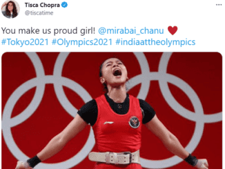 Tisca Chopra Trolled For Using Wrong Image of Mirabai Chanu