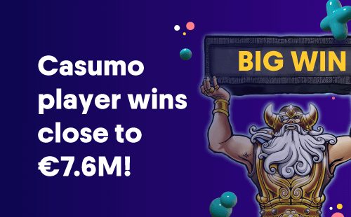Player Wins €7.6 Million Jackpot on Casumo!