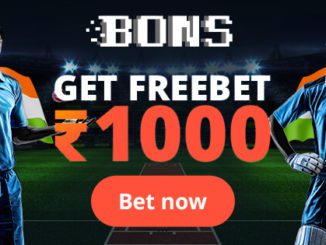 How to Get Rs.1,000 Free Bet on Bons Sport?