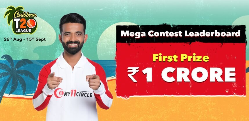 CPL 2021 - Win Rs.1 Crore on My11Circle Leaderboard