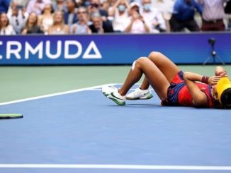 Emma Raducanu US Open 2021 winning moment
