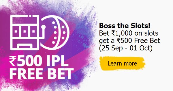 IPL 2021: Get ₹500 FREE Bet Playing Slots on 10CRIC