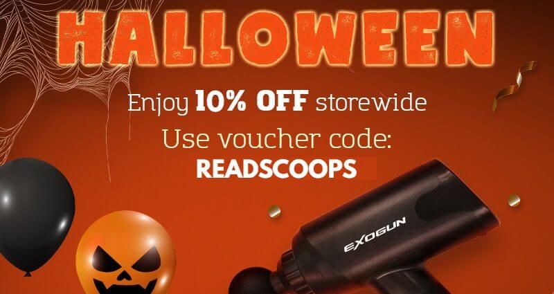 Halloween 2021 - 10% Discount on ExoGun DreamPro