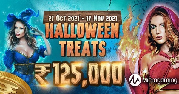 Halloween 2021 - Free Spins Worth ₹125,000 on 10CRIC