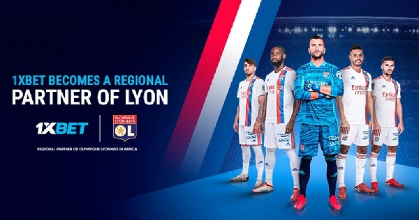 1xBet Becomes Regional Partner of Olympique Lyonnais