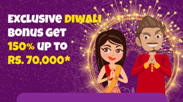 Special Diwali Bonus Up To ₹70,000 on BollyBet