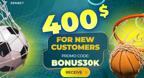 Claim 100% Betting Bonus Up To $400 on ZenBet