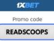 Use 1xBet Promo Code "READSCOOPS" For Top Benefits