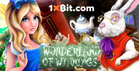 Wonderland of Winnings - 100 mBTC Prize Pool on 1xBit
