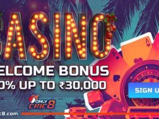 Register For ₹30,000 OnlyCric8 Casino Bonus