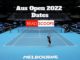 Australian Open 2022 - Dates And Schedule