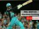 BBL 2021/22 - Top Batsman Betting Odds