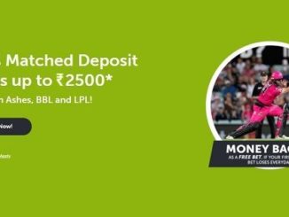 ComeOn: ₹2,500 Bonus For Ashes, BBL, And LPL 2021