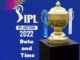 What is The IPL 2022 Auction Date And Time?